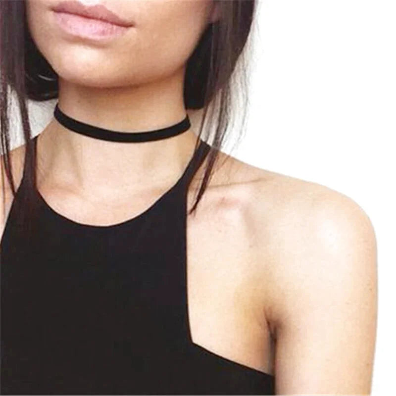Choker Velours Noir